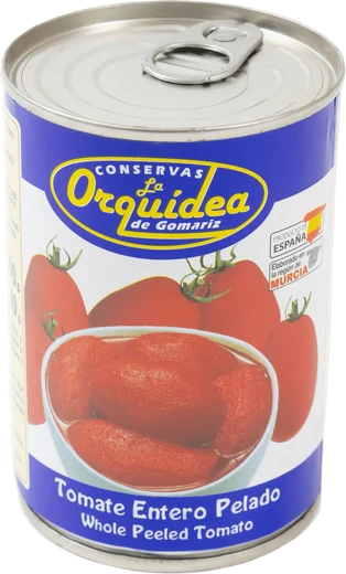 Can of whole peeled tomatoes